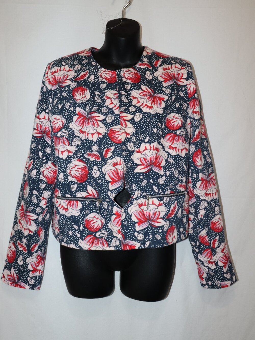 Atmosphere Floral Cotton Jacket – Size 14